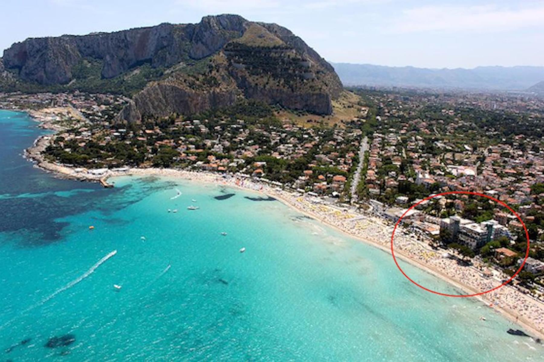 Mondello Luxury Apartment On The Beach Zewnętrze zdjęcie