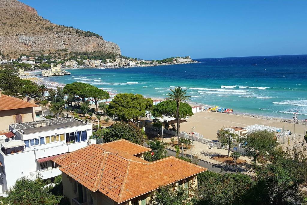 Mondello Luxury Apartment On The Beach Zewnętrze zdjęcie